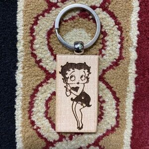 Betty boop keychain